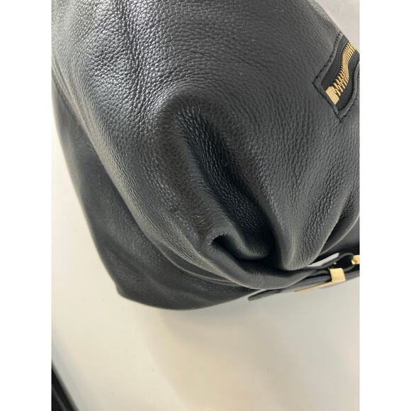 MICHAEL KORS, LARGE BLACK PEBBLED LEATHER WOMENS HADNBAG - Picture 10 of 16